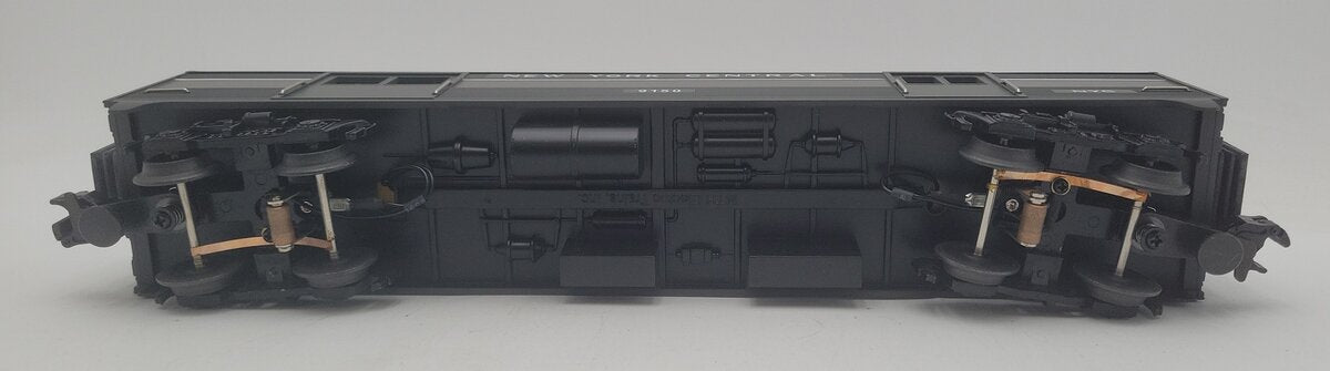 MTH 30-6110B O NYC Lighting Stripe O-27 Streamlined Illuminated Baggage Car EX/Box
