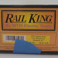 MTH 30-6110B O NYC Lighting Stripe O-27 Streamlined Illuminated Baggage Car EX/Box