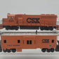 Athearn 2214 HO CSX Maintenance of Way GP40-2 Powered Diesel Locomotive VG