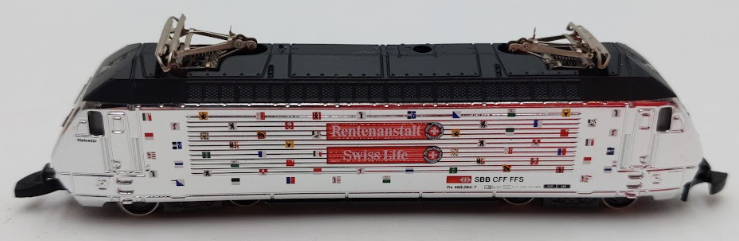 Marklin 88454 Z Scale SBB Class 460 Electric Locomotive EX/Box
