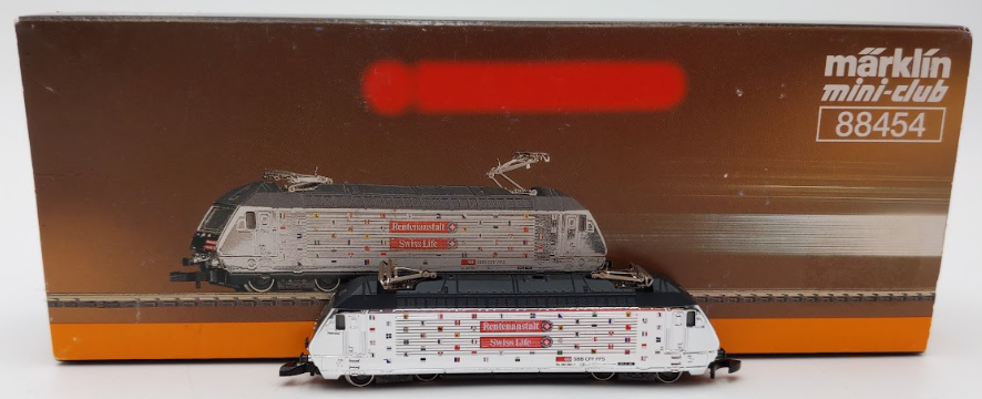Marklin 88454 Z Scale SBB Class 460 Electric Locomotive EX/Box