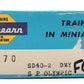 Athearn 4470 HO Southern Pacific Olympic SD40-2 Dummy Diesel Locomotive #7347 EX/Box