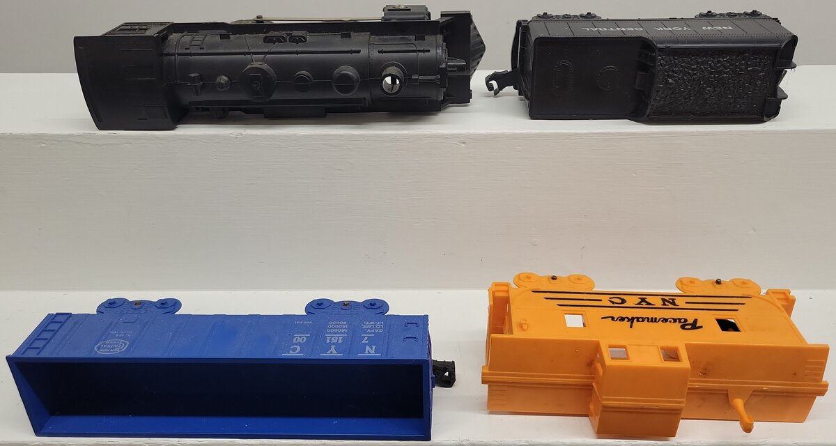 Marx O-27 Vintage New York Central Freight Set (4) VG