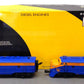 K-Line K25191 O Jersey Central F-3 AA Diesel Locomotive Set #50A/51 EX/Box