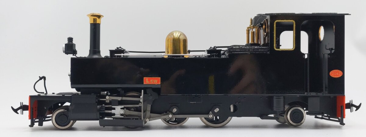 Accucraft E19-18 G Scale L&B "Lew" Electric 2-6-2T Steam Locomotive EX