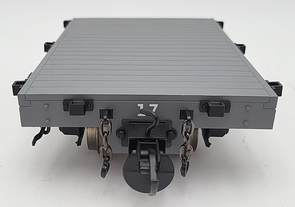 Accurail R19-4A G Scale Welshpool & Llanfair Flat Wagon #17 LN