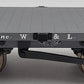 Accurail R19-4A G Scale Welshpool & Llanfair Flat Wagon #17 LN