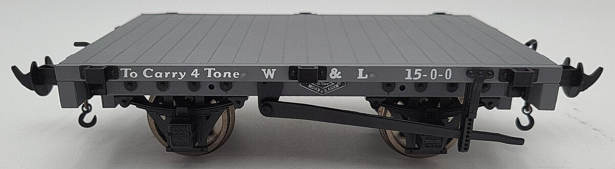 Accurail R19-4A G Scale Welshpool & Llanfair Flat Wagon #17 LN