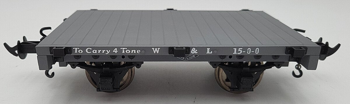 Accurail R19-4A G Scale Welshpool & Llanfair Flat Wagon #17 LN