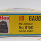 Atlas 8150 HO Scale Lehigh Valley RS-3 Diesel Locomotive #216 EX/Box