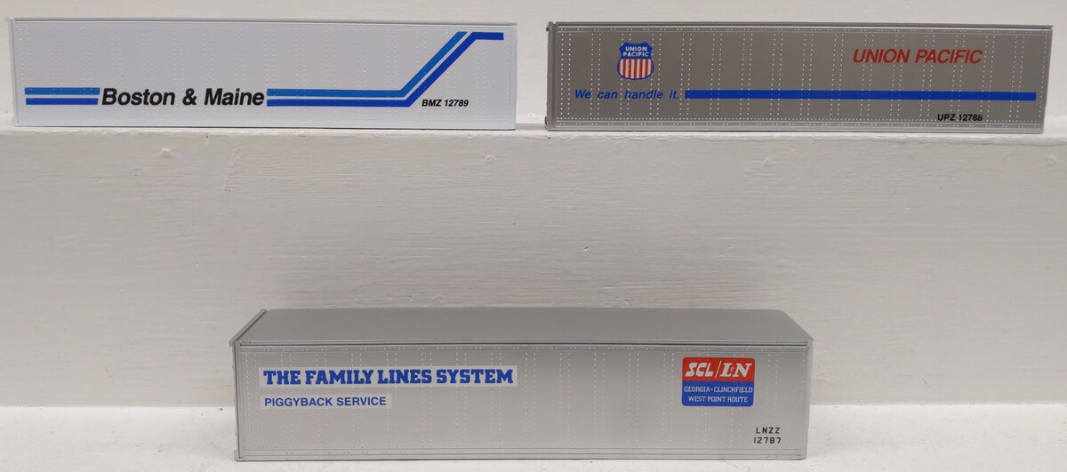 Lionel 6-12784 O Gauge Intermodal Containers 3-Pack LN/Box