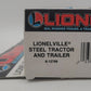 Lionel 6-12786 O Gauge 1:48 Red Lionelville Steel Tractor Trailer LN/Box