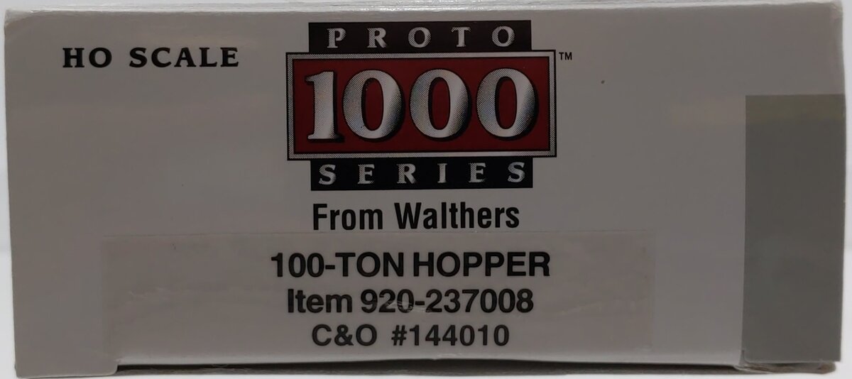 Proto 1000 920-237008 HO Scale C&O 100T Hopper #144010 LN/Box