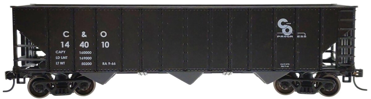 Proto 1000 920-237008 HO Scale C&O 100T Hopper #144010 LN/Box