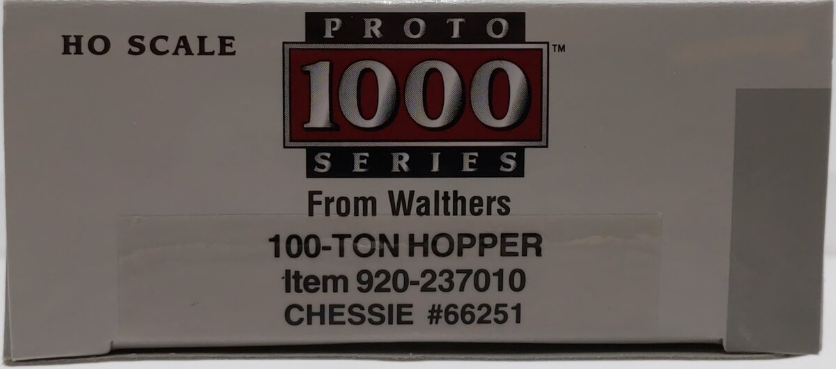 Proto 1000 920-237010 HO Scale B&O 100T Hopper Car #66251 LN/Box