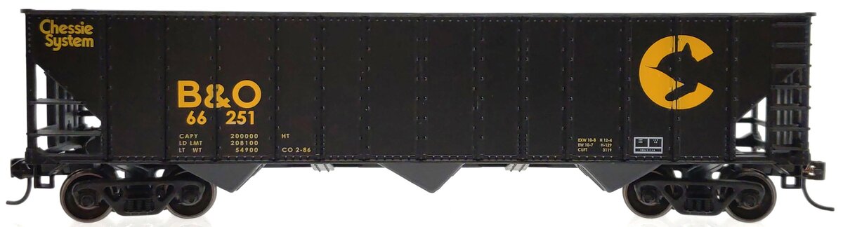 Proto 1000 920-237010 HO Scale B&O 100T Hopper Car #66251 LN/Box