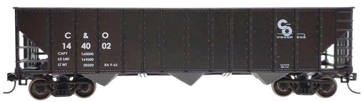 Proto 1000 920-37008 HO Scale C&O 100T Hopper Car #144002 LN/Box