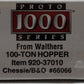 Proto 1000 920-37010 HO Scale Chessie/B&O 100T Hopper Car #66066 LN/Box