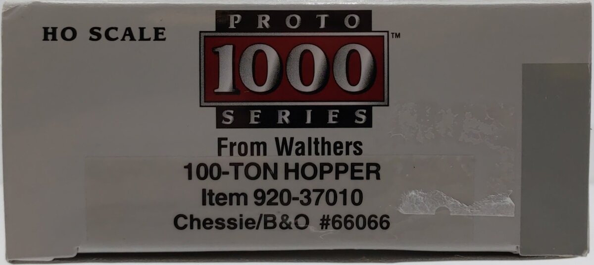 Proto 1000 920-37010 HO Scale Chessie/B&O 100T Hopper Car #66066 LN/Box