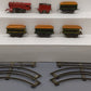 Joy Line 357 Vintage O Wind-Up Steam Passenger Set/Box