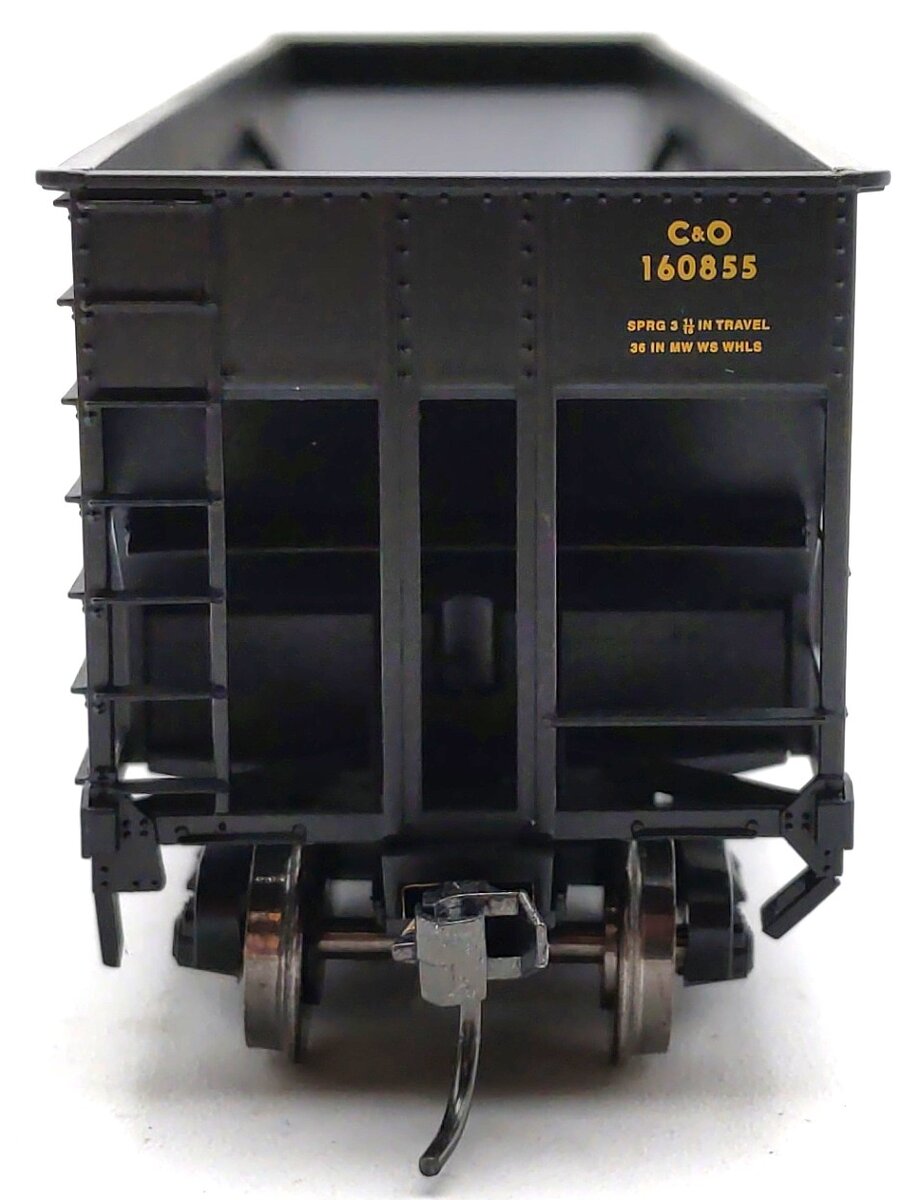 Bowser 40635 HO Scale C&O/Chessie 100-Ton Hopper #160855 EX/Box