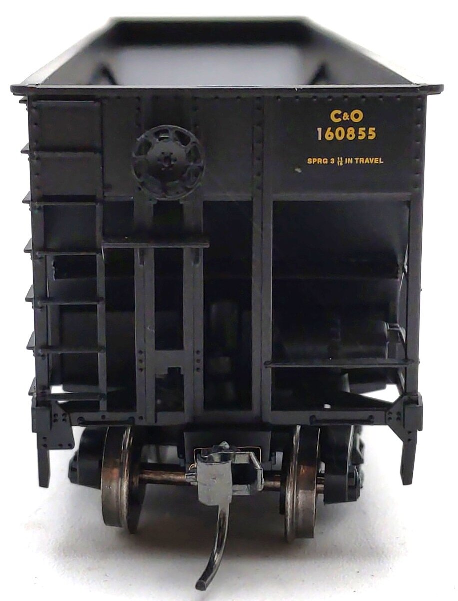 Bowser 40635 HO Scale C&O/Chessie 100-Ton Hopper #160855 EX/Box