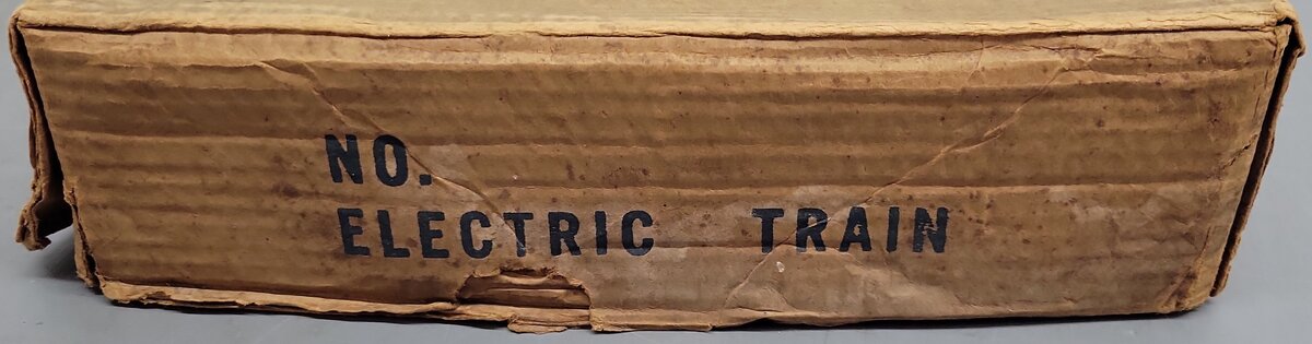 Marx 3893 Vintage O NYC 0-4-0 Steam Locomotive w/ Tender & Passenger Cars/Box