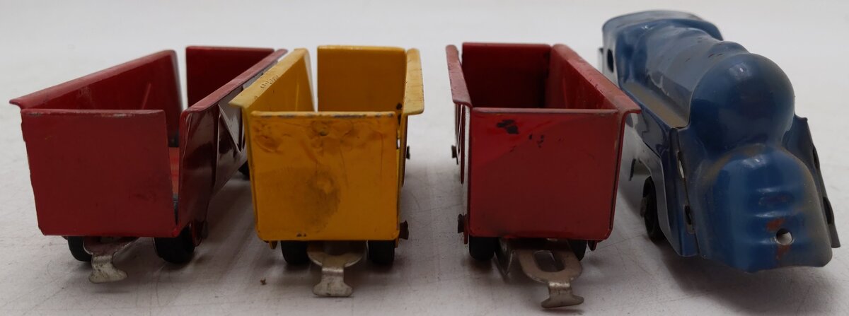 Marx Vintage Toy Steel Lumar Freight Steam Locomotive Freight Set VG/Box