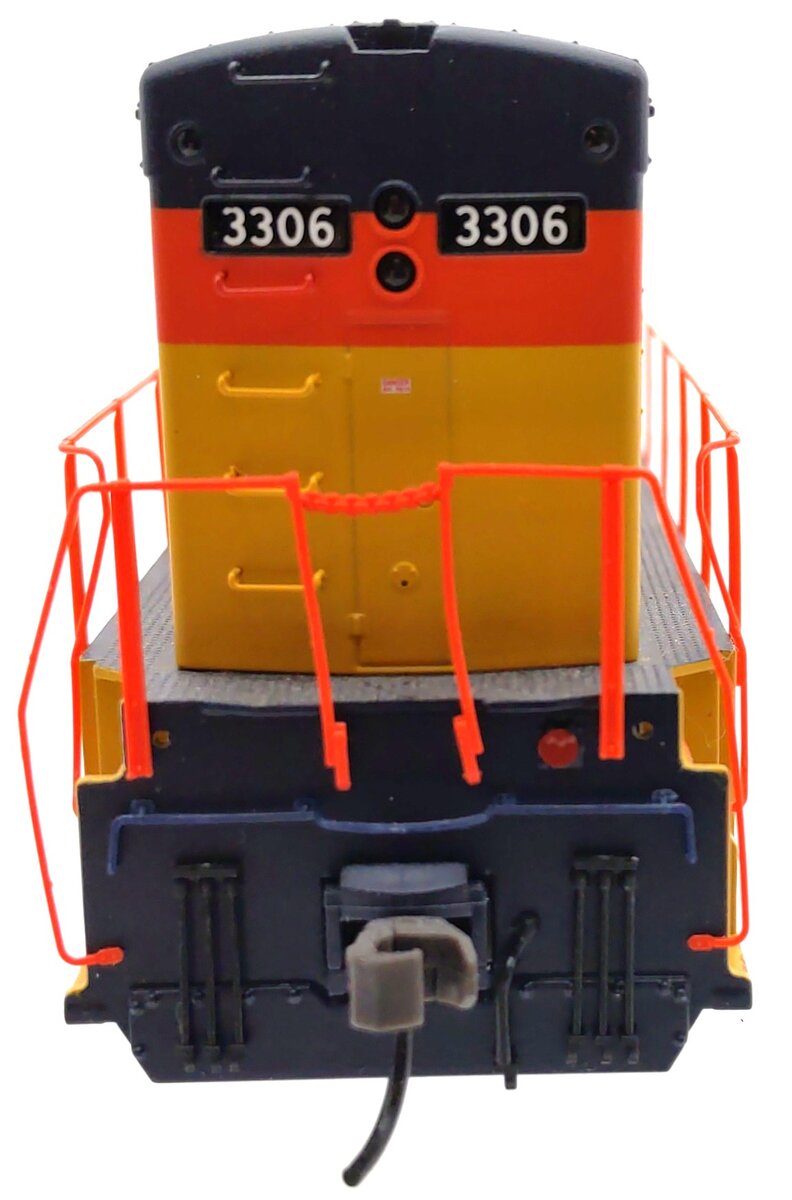 Atlas 7417 HO Scale Chessie/C&O U30C Phase 2 Locomotive #3306 w/DCC EX/Box