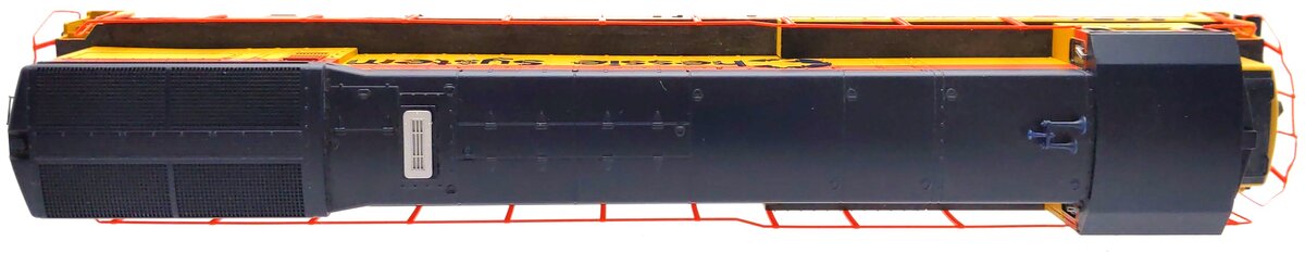 Atlas 7417 HO Scale Chessie/C&O U30C Phase 2 Locomotive #3306 w/DCC EX/Box
