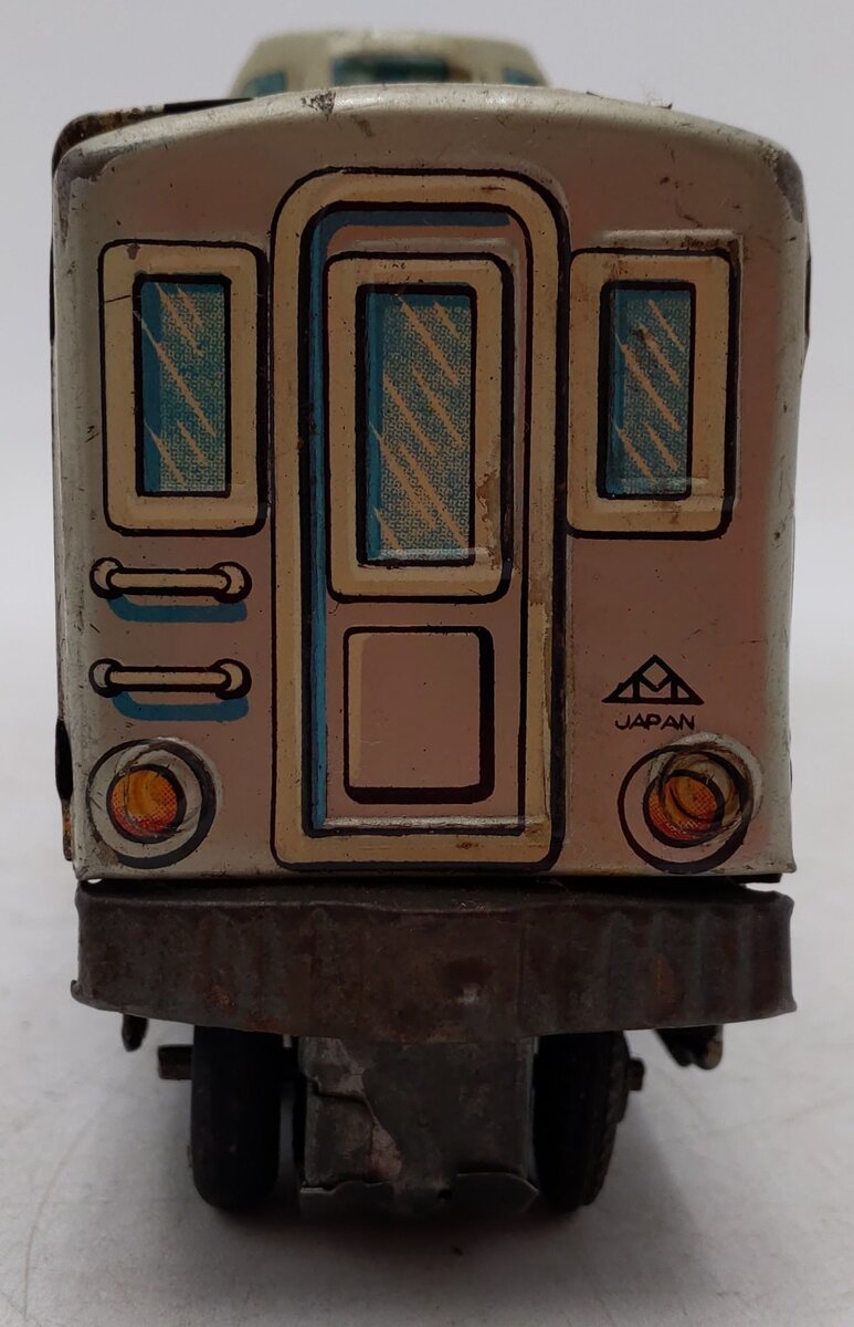 Vintage Custom Gauge Erie Railroad Silver Canyon Diesel Locomotive #2358 VG