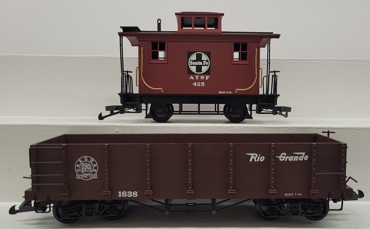 Bachmann G Scale Assorted Freight Cars [2] EX
