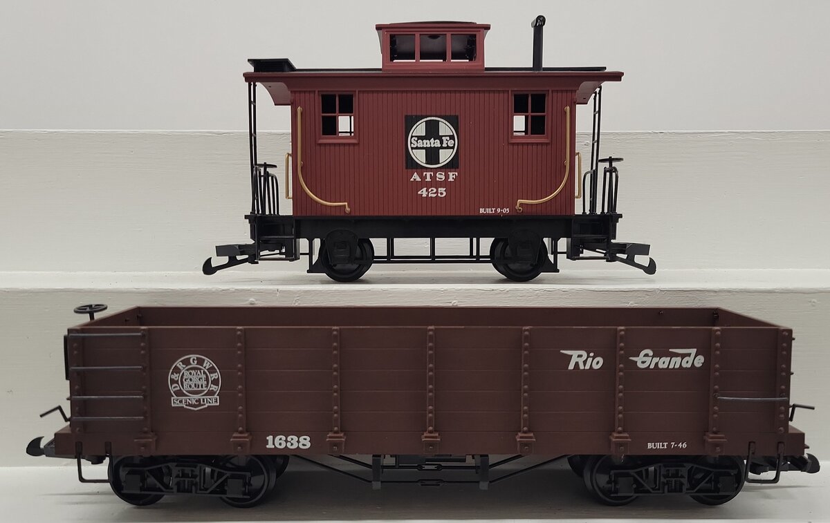 Bachmann G Scale Assorted Freight Cars [2] EX