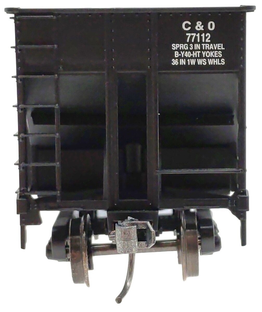 Bowser 40671 HO Chesapeake & Ohio 100-Ton 3-Bay Hopper #77112 LN/Box