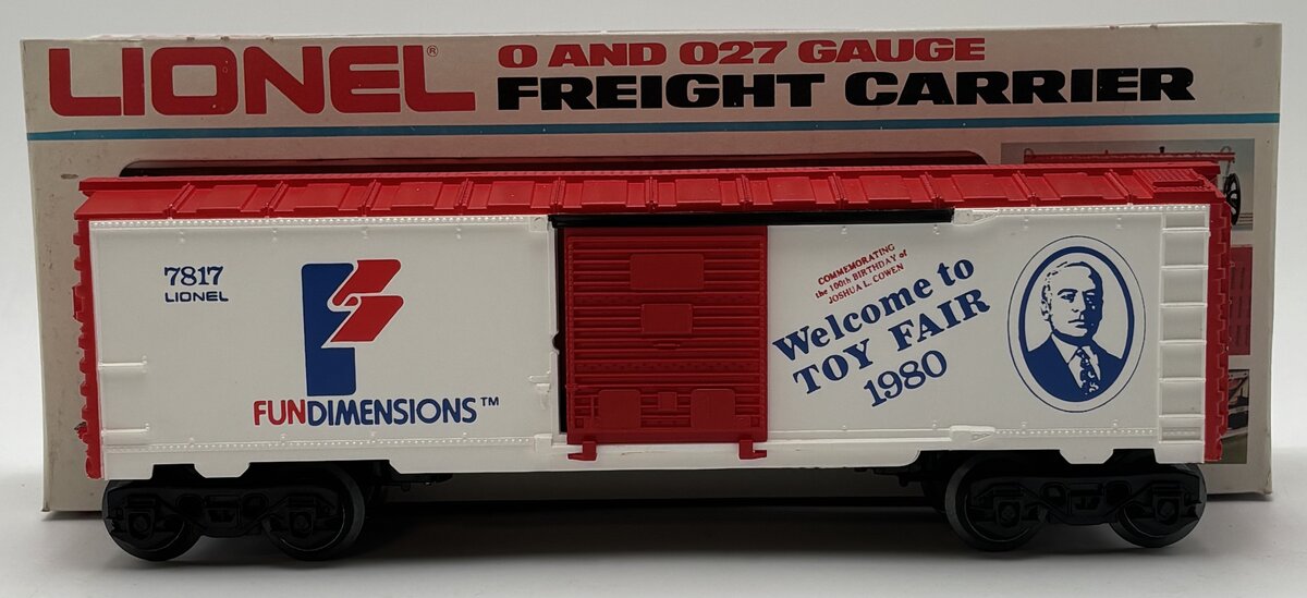 Lionel 6-7817 O Gauge 1980 Toy Fair Boxcar LN/Box