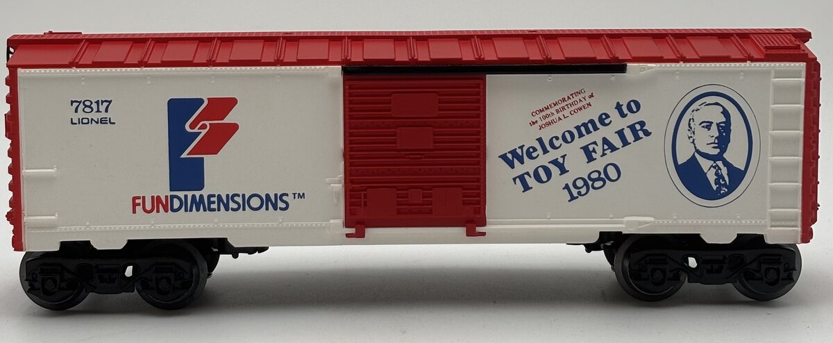 Lionel 6-7817 O Gauge 1980 Toy Fair Boxcar LN/Box