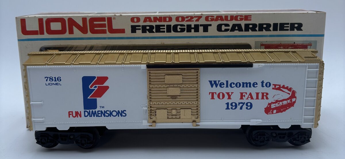 Lionel 6-7816 O 1979 Toy Fair Box Car EX/Box