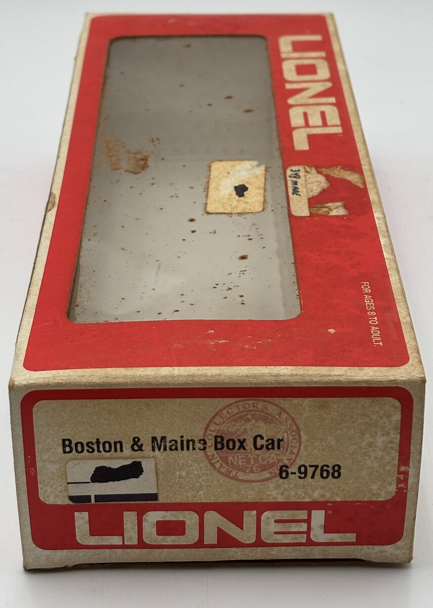 Lionel 6-9768 O Gauge Boston & Maine Boxcar EX/Box