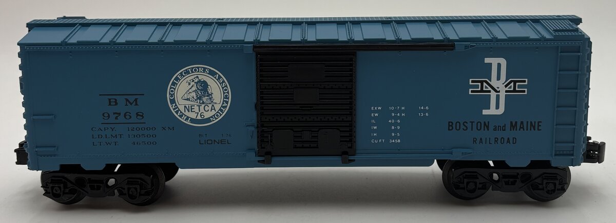 Lionel 6-9768 O Gauge Boston & Maine Boxcar EX/Box
