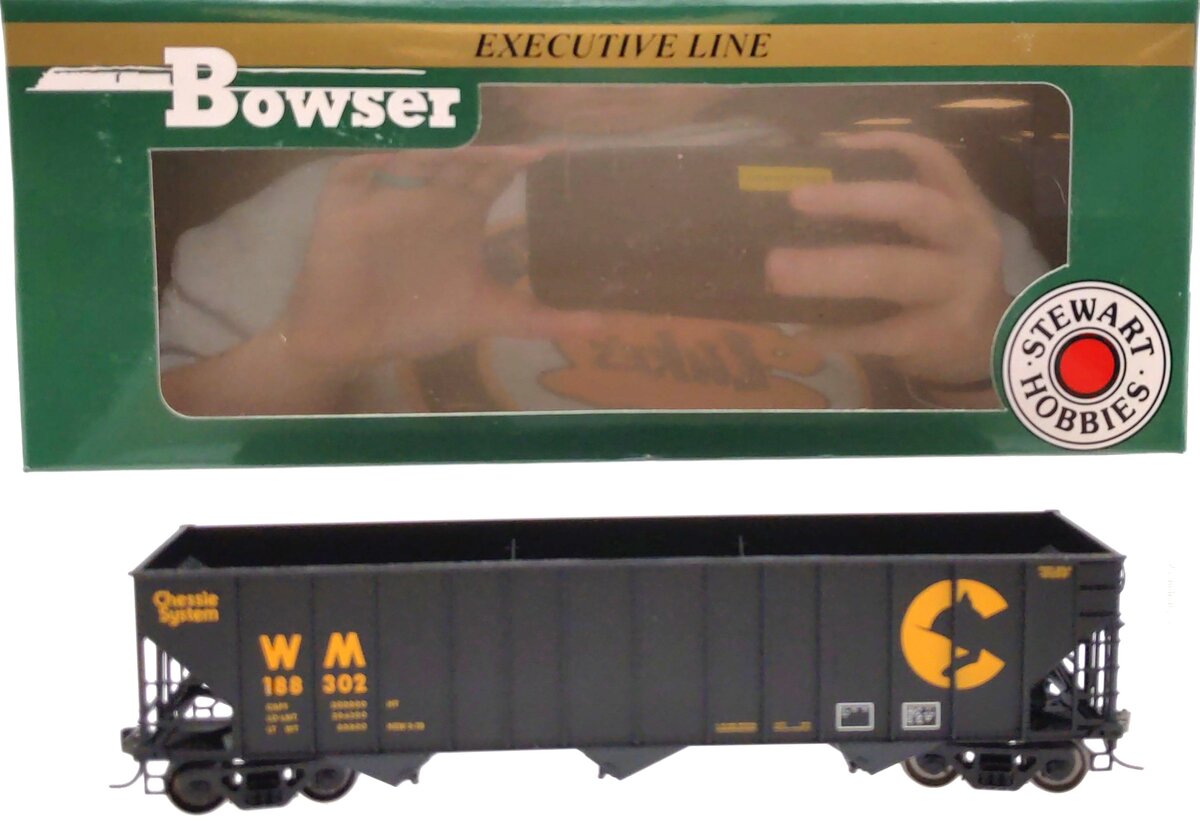 Bowser 40701 HO Chessie/WM 100-Ton Hopper#188302 LN/Box