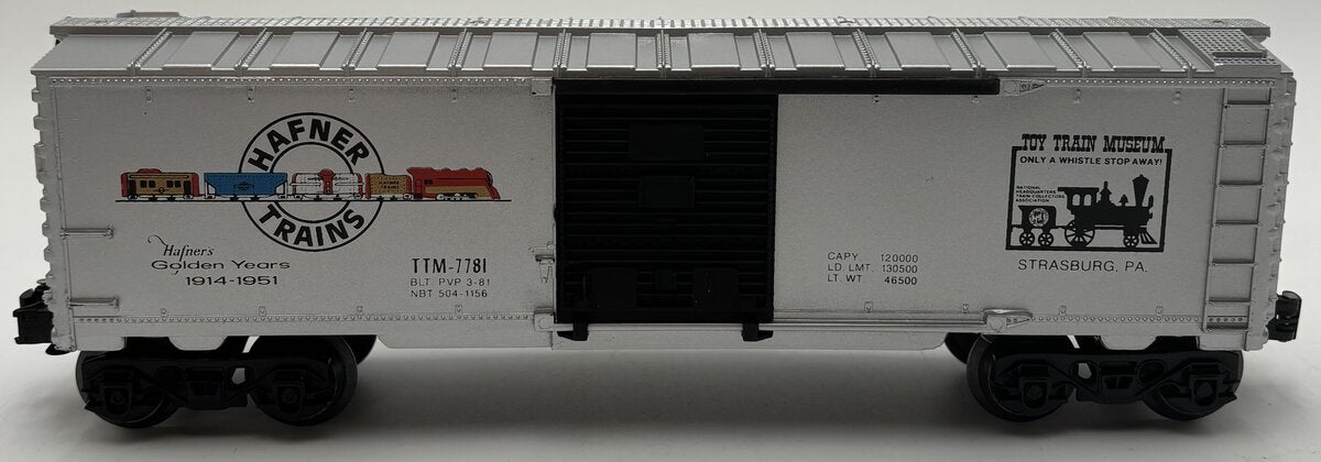 Lionel 6-7781 O Gauge TCA Hafner Museum Boxcar EX/Box