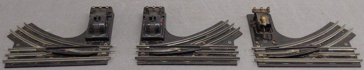 Lionel O Gauge Vintage 1121 Left and Right Hand Control Switches [3] VG
