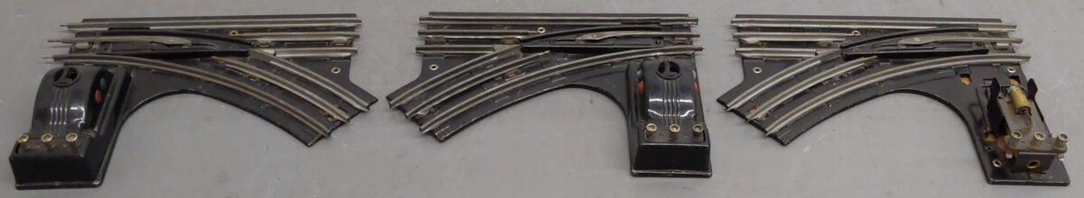 Lionel O Gauge Vintage 1121 Left and Right Hand Control Switches [3] VG