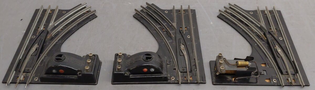 Lionel O Gauge Vintage 1121 Left and Right Hand Control Switches [3] VG