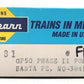 Athearn 4581 HO Scale Santa Fe Powered GP50 Diesel Locomotive #3841 EX/Box