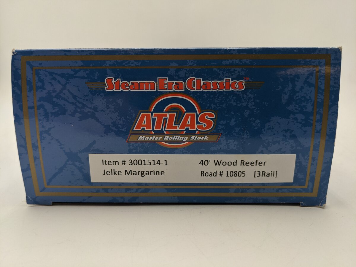 Atlas 3001514-1 O Union Railroad 40' Wood Reefer #10805 (3 Rail) LN/Box