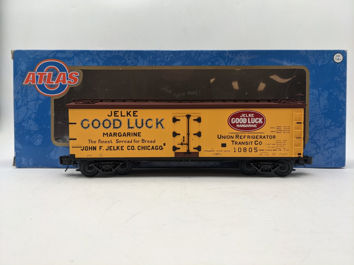 Atlas 3001514-1 O Union Railroad 40' Wood Reefer #10805 (3 Rail) LN/Box