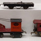 Marx O Gauge Prewar Tin Plate Freight Cars #37956,550,694,563 [5] VG