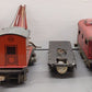 Marx O Gauge Prewar Tin Plate Freight Cars #37956,550,694,563 [5] VG