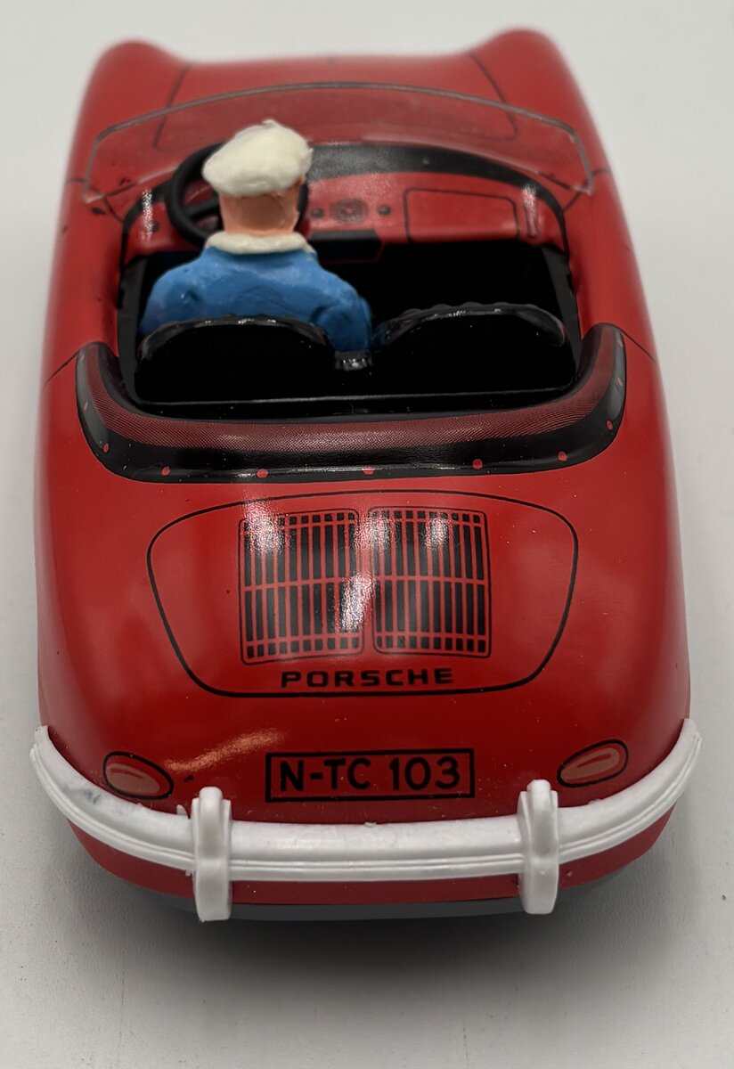 Tippco 1:26 Porsche 356 Speedster Convertible Wind up LN